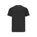 Mercedes T-shirt col rond, Large Logo, Noir, 2022
