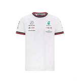 2021, blanch, Mercedes Équipe T-shirt