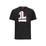 Formula 1 T-shirt col rond, NO.1 Graphic, Noir, 2022 - FansBRANDS®