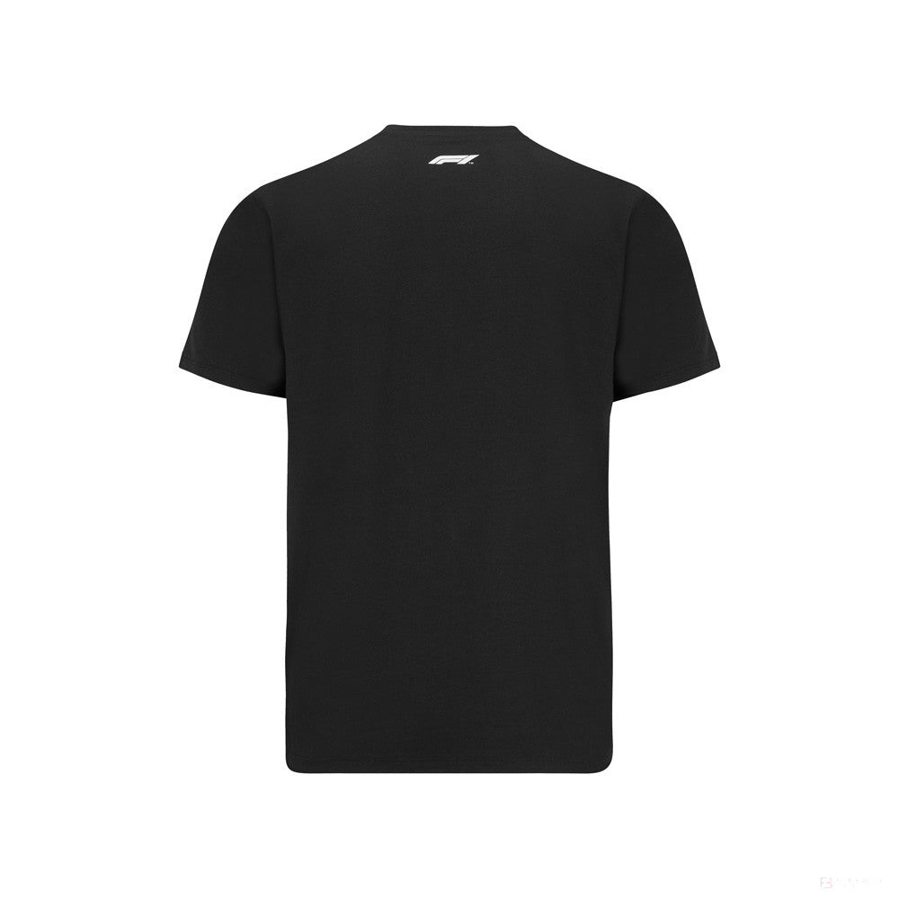 Formula 1 T-shirt col rond, NO.1 Graphic, Noir, 2022 - FansBRANDS®