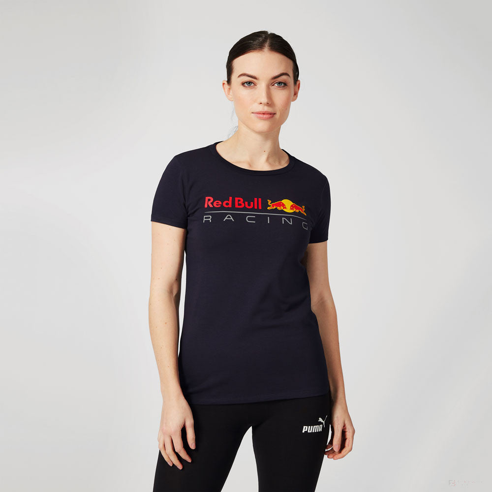 Red Bull Large Logo Femmes T-shirt, Bleu, 2021 - FansBRANDS®