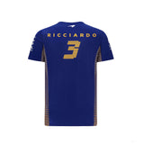 T-shirt, McLaren Daniel Ricciardo, Bleu, 2021