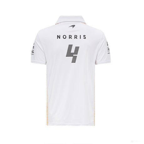 Polo, McLaren Lando Norris, Blanc, 2021 - Équipe