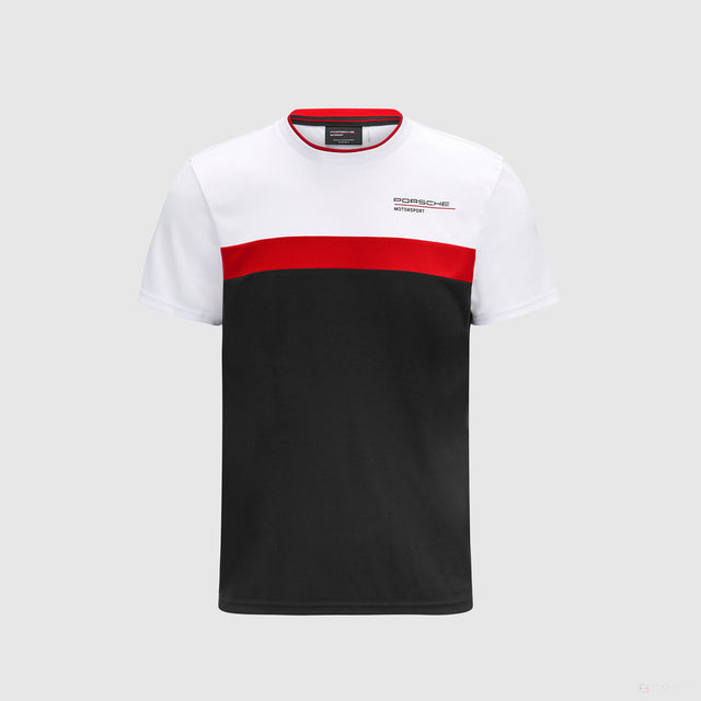Porsche T-shirt, Colour Block, Noir, 2022 - FansBRANDS®
