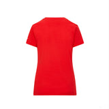 Ferrari Small Shield Femmes T-shirt, Rouge, 2021 - FansBRANDS®