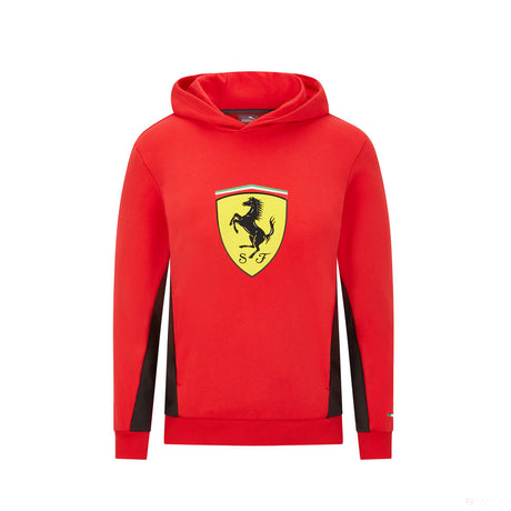 Ferrari Shield Enfant Sweat-shirt, Rouge, 2021 - FansBRANDS®