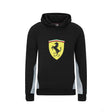 Ferrari Shield Enfant Sweat-shirt, Noir, 2021 - FansBRANDS®