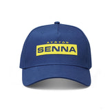 Casquette de baseball Ayrton Senna Logo, Adulte, Bleu - FansBRANDS®