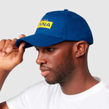 Casquette de baseball Ayrton Senna Logo, Adulte, Bleu - FansBRANDS®