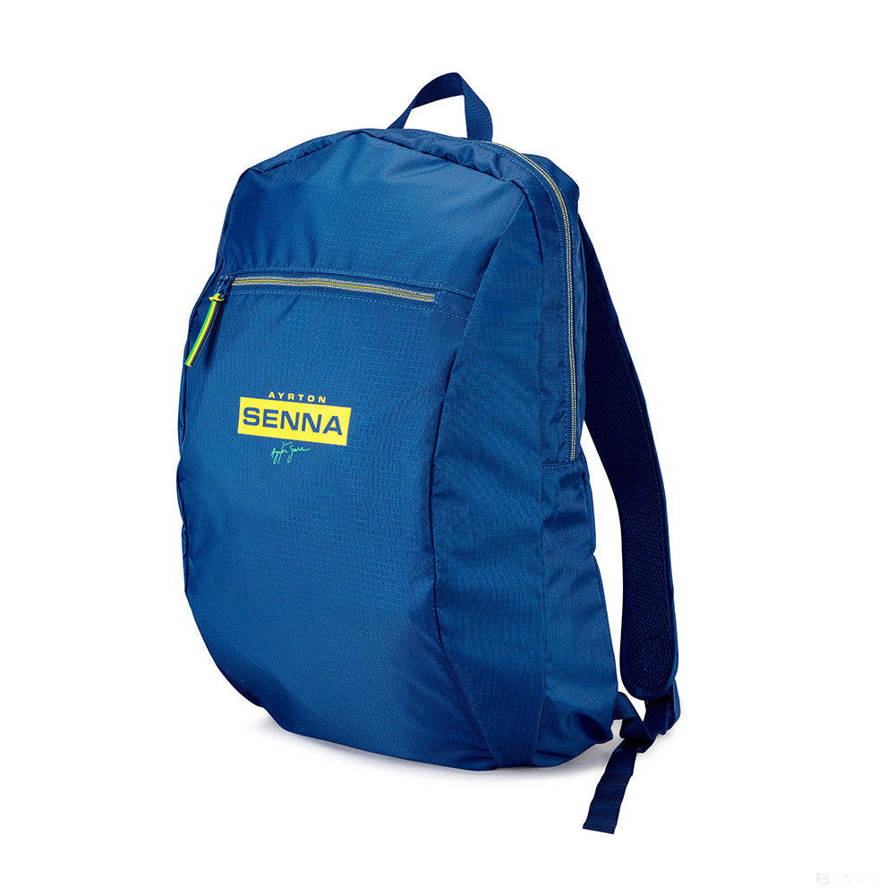 Sac à dos Ayrton Senna Packable, Bleu - FansBRANDS®