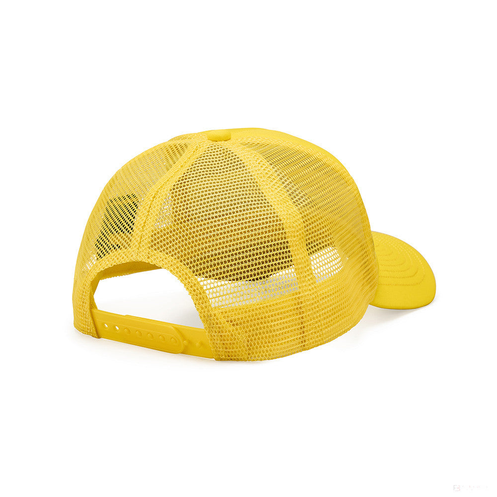 Casquette de baseball Ayrton Senna Stripe Trucker, Adulte, Jaune - FansBRANDS®