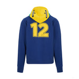 Sweat-shirt Ayrton Senna Stripe, Bleu - FansBRANDS®