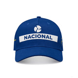 Casquette de baseball Ayrton Senna Nacional, Adulte, Bleu