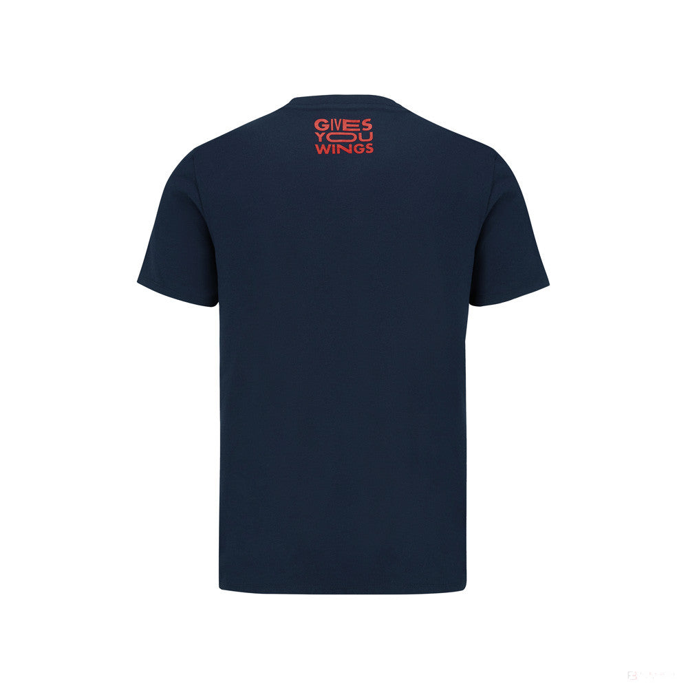 Red Bull T-shirt col rond, Team Graphic, Bleu, 2022