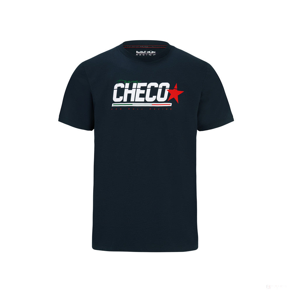 Red Bull Sergio Perez T-shirt col rond, Perez Graphic, Bleu, 2022 - FansBRANDS®