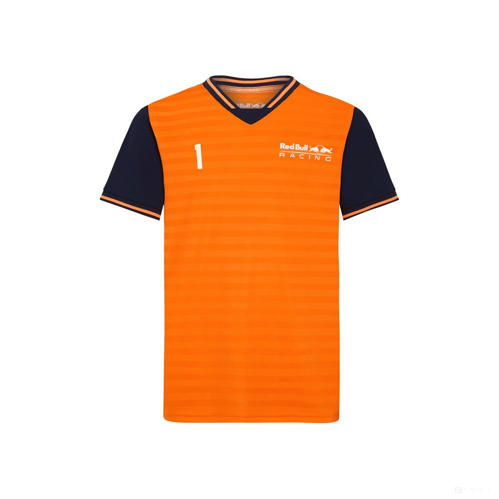 Red Bull T-shirt col rond Enfant, Max Verstappen Sportswear, Orange, 2022