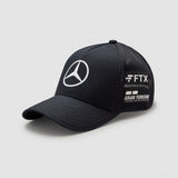 Mercedes Casquette de baseball, Lewis Hamilton Trucker, Noir, 2022