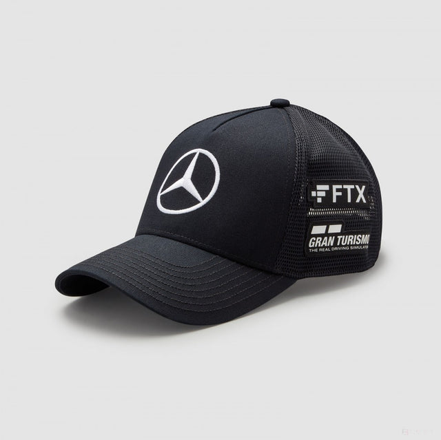 Mercedes Casquette de baseball, Lewis Hamilton Trucker, Noir, 2022 - FansBRANDS®