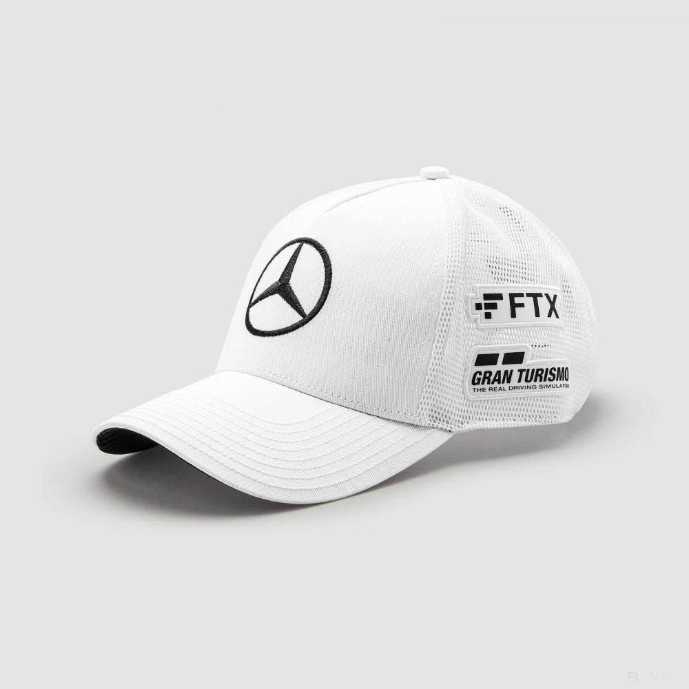 Mercedes Casquette de baseball, Lewis Hamilton Trucker, Blanc, 2022