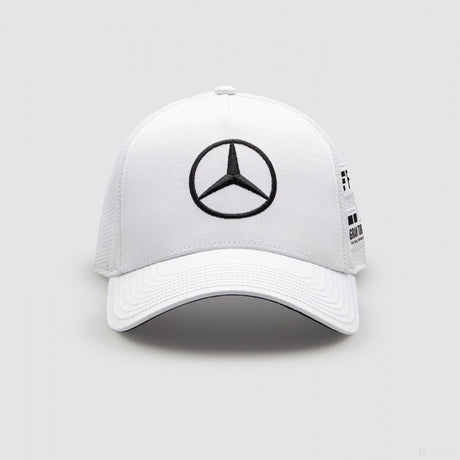 Mercedes Casquette de baseball, Lewis Hamilton Trucker, Blanc, 2022 - FansBRANDS®