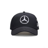 Mercedes Casquette de baseball, Lewis Hamilton, Noir, 2022