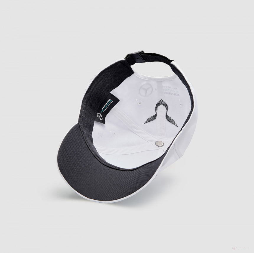 Mercedes Casquette de baseball Enfant, Lewis Hamilton, Blanc, 2022 - FansBRANDS®