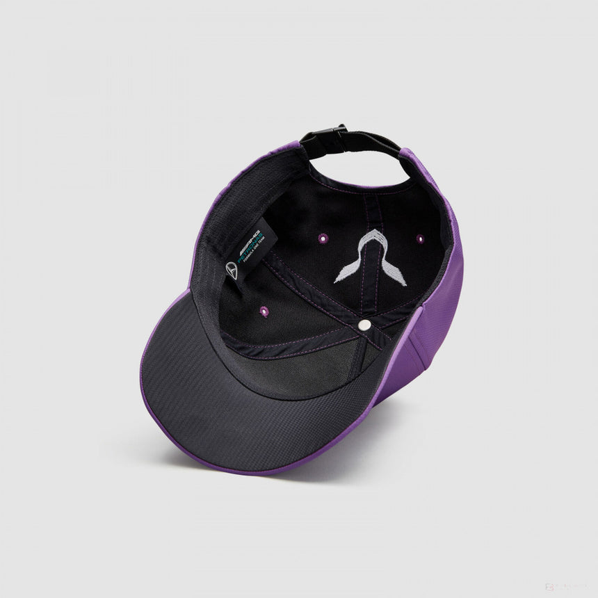 Mercedes Casquette de baseball Enfant, Lewis Hamilton, Mauve, 2022 - FansBRANDS®