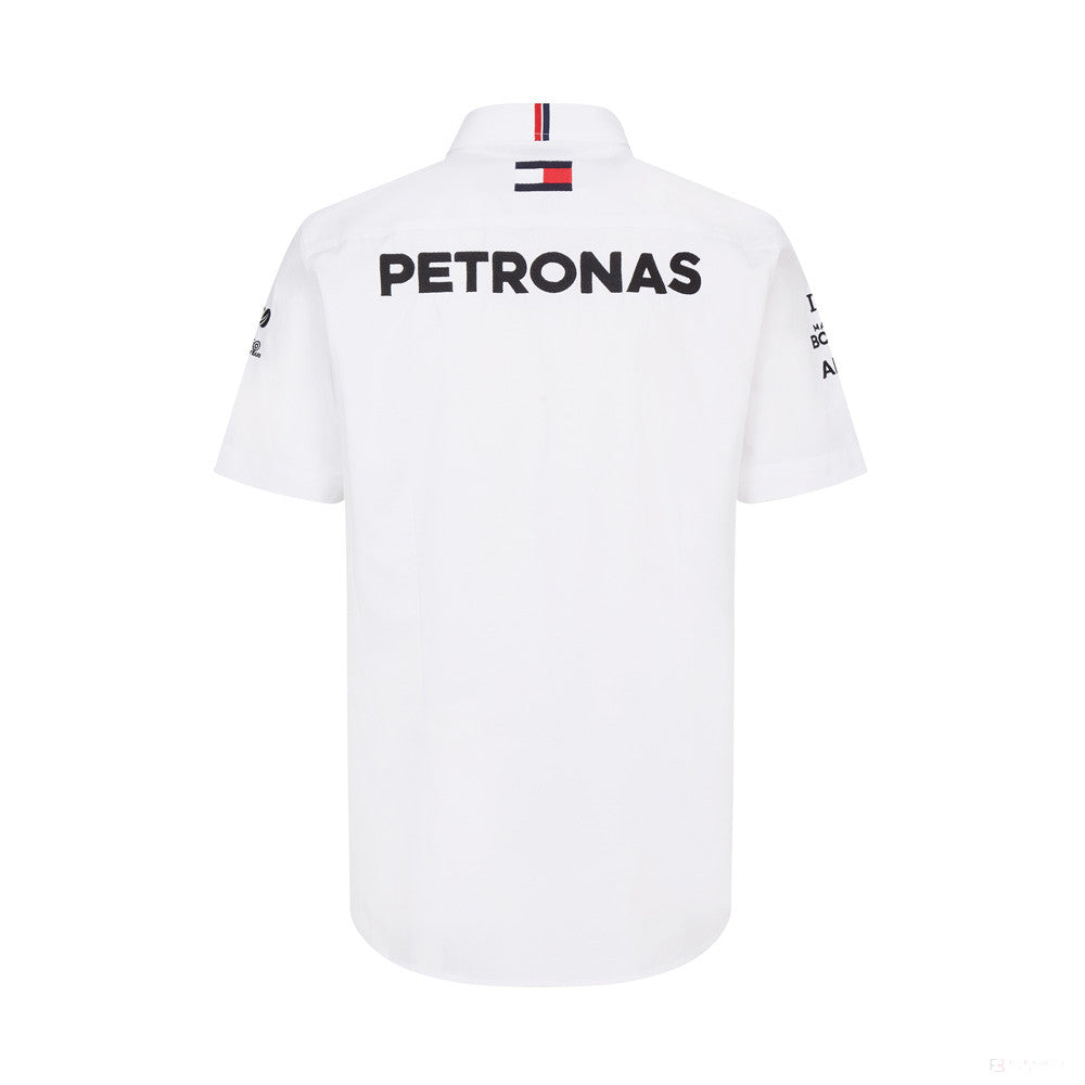 Mercedes Team Shirt, Blanc, 2022 - FansBRANDS®