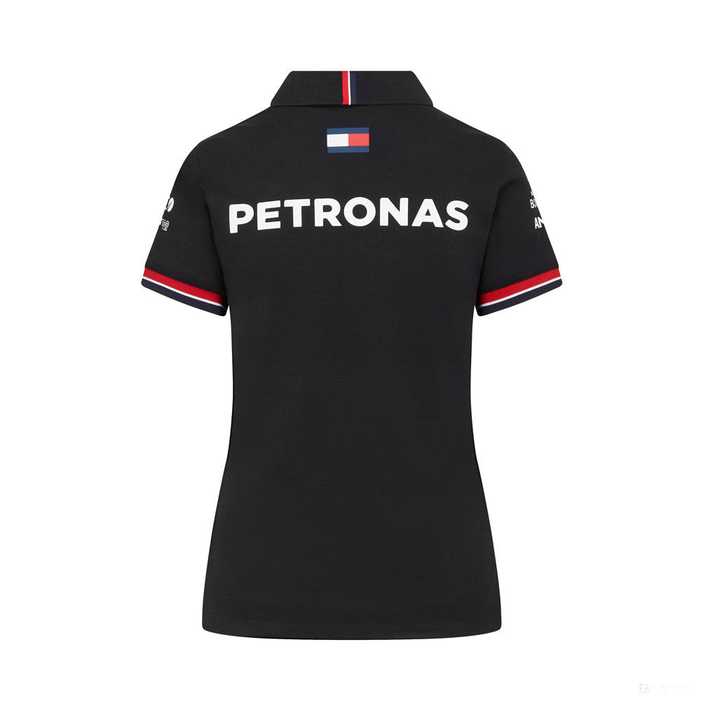 Mercedes Team Polo Femmess, Noir, 2022