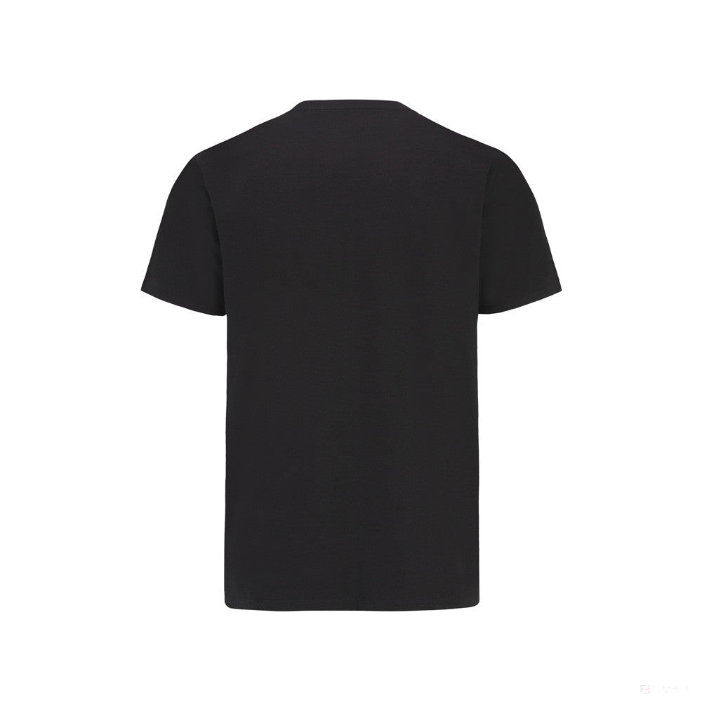 Mercedes T-shirt col rond, Stealth Large Logo, Noir, 2022