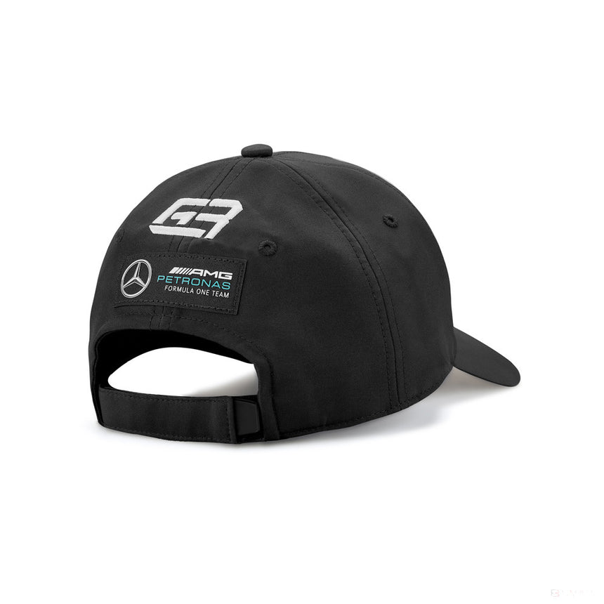 Mercedes Casquette de baseball, George Russell, Noir, 2022 - FansBRANDS®
