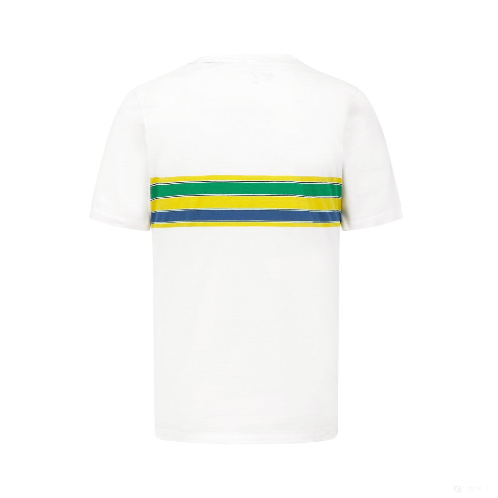 Ayrton Senna  Mens Stripe T-shirt 2022