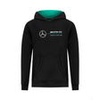 Sweat-shirt à capuche avec logo Mercedes, enfants, noir - FansBRANDS®