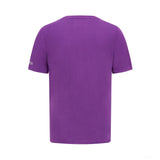 T-shirt portrait Mercedes Lewis Hamilton, violet - FansBRANDS®