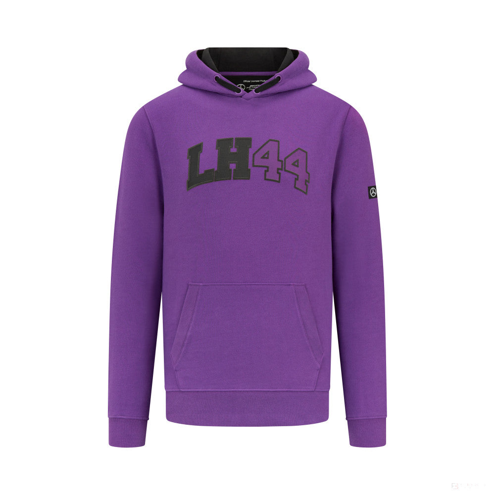 Sweat à capuche Mercedes Lewis Hamilton, violet - FansBRANDS®