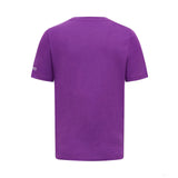 T-shirt Mercedes Logo Lewis Hamilton, hommes, violet - FansBRANDS®