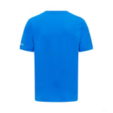T-shirt logo Mercedes George Russell, Hommes, Bleu - FansBRANDS®