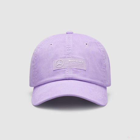 Chapeau rétro en velours côtelé Mercedes, violet - FansBRANDS®