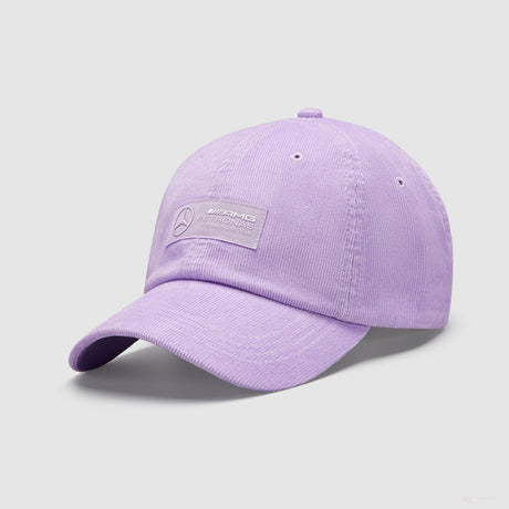 Chapeau rétro en velours côtelé Mercedes, violet - FansBRANDS®