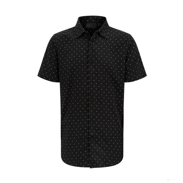 Mercedes, Chemise à pois pour homme, noir - FansBRANDS®