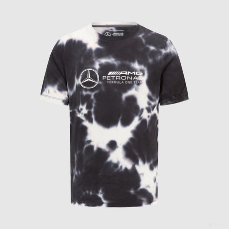 Mercedes, Hommes, t-shirt tie dye, gris - FansBRANDS®