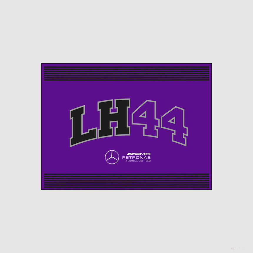 Drapeau Mercedes Lewis Hamilton 90X120, violet - FansBRANDS®
