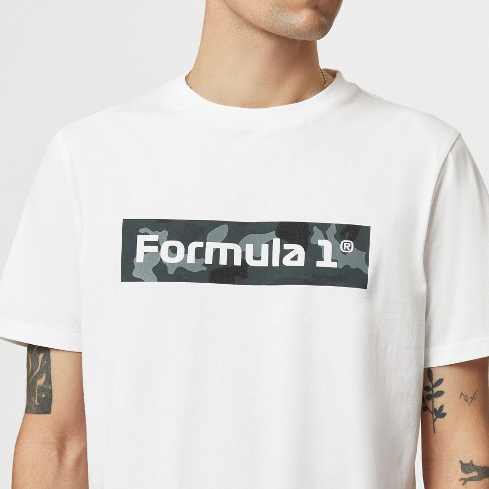 Formula 1 t-shirt, camofalge, black - FansBRANDS®