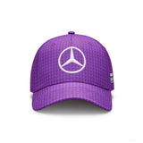 Mercedes Team Lewis Hamilton Col Driver casquette de baseball violet, 2023
