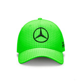 Mercedes Team Lewis Hamilton Col Driver casquette de baseball Néon vert, 2023 - FansBRANDS®