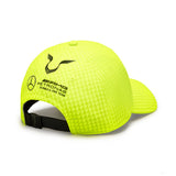 Mercedes Team Lewis Hamilton Col Driver casquette de baseball jaune fluo, 2023 - FansBRANDS®