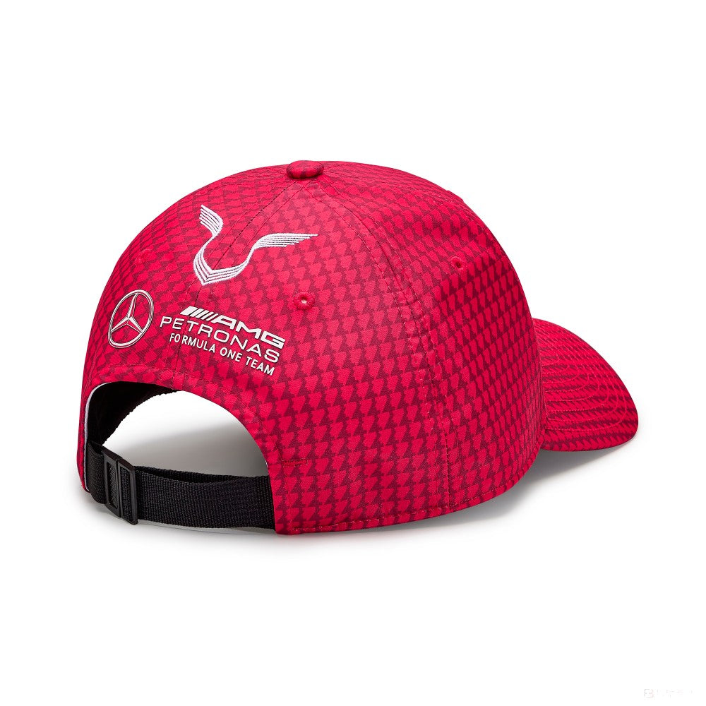 Mercedes Team Lewis Hamilton Col Driver casquette de baseball rouge pomme, 2023 - FansBRANDS®