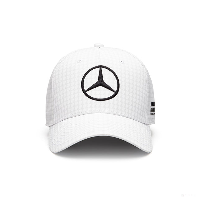 Mercedes Team Kids Lewis Hamilton Col Driver casquette de baseball blanc, 2023 - FansBRANDS®