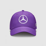 Mercedes Team Kids Lewis Hamilton Col Driver casquette de baseball violet, 2023 - FansBRANDS®