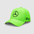 Mercedes Team Kids Lewis Hamilton Col Driver baseball cap Neon green, 2023 - FansBRANDS®